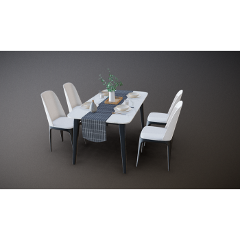 AR Simple dining table